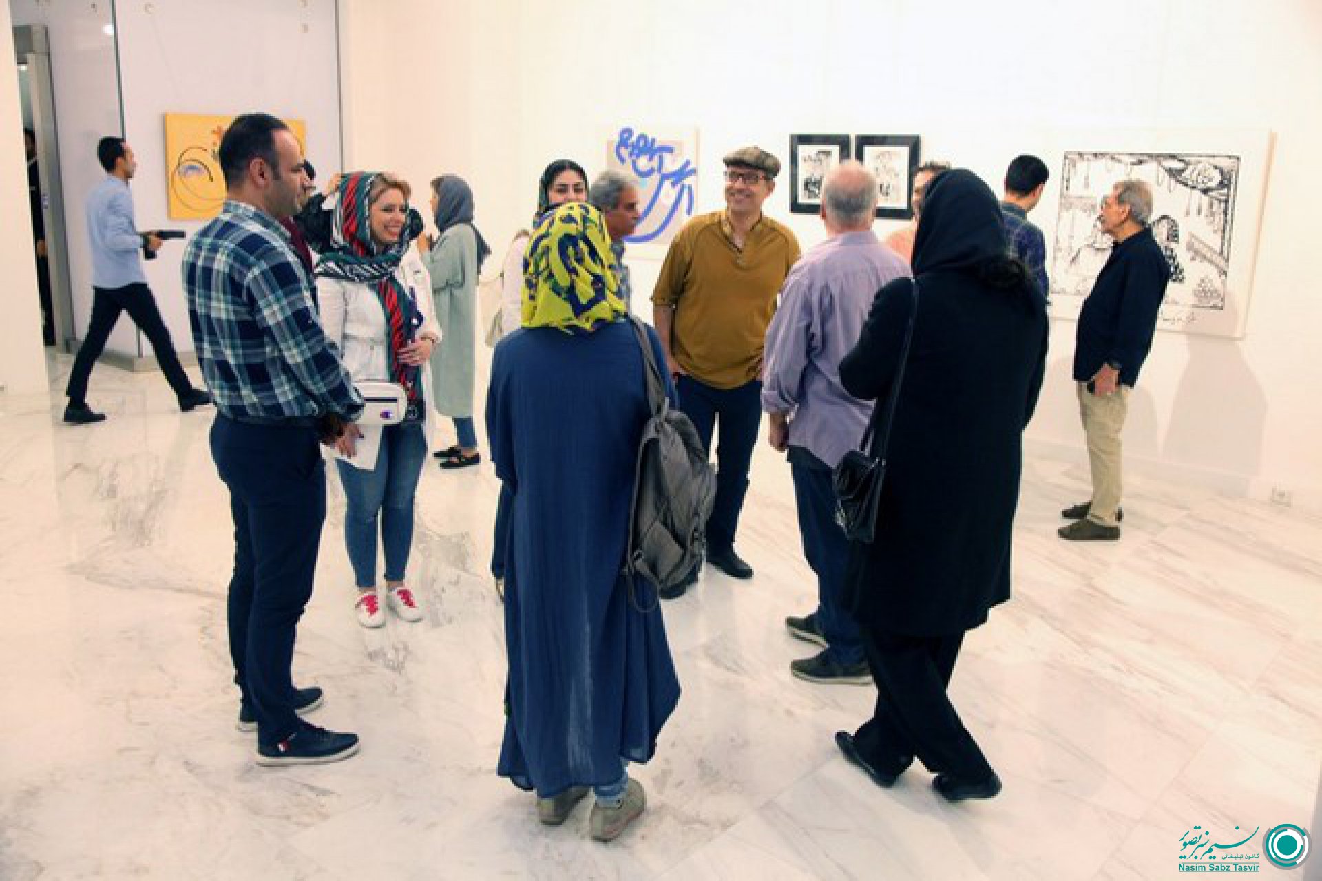 مستند سازی و عکاسی از نمایشگاه مرور گرافیک 1