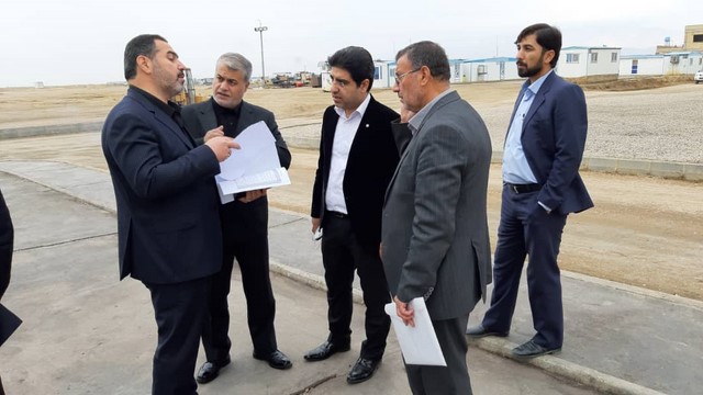 حضور احمد اکبرنژاد و هماهنگی تدارکات مراسم