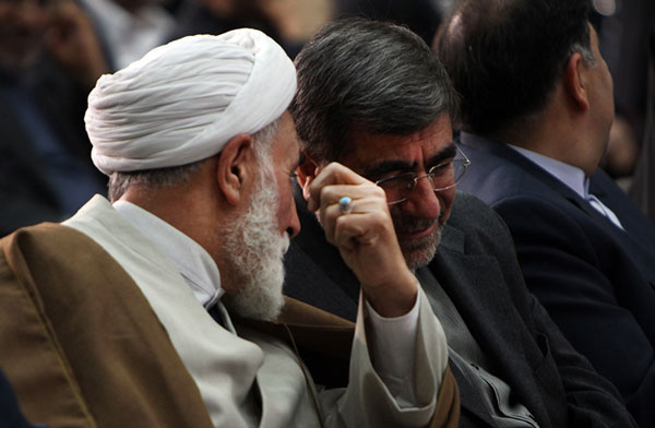 برخی از مقامات حاضر در مراسم
