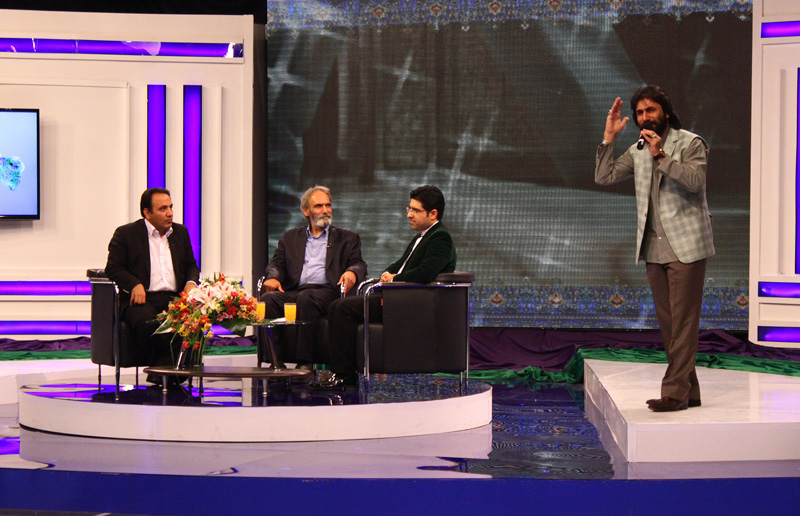 برنامه تلویزیونی حضرت خورشید با حضور صابر خراسانی